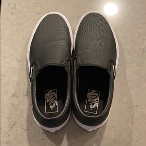 Leather vans brand new